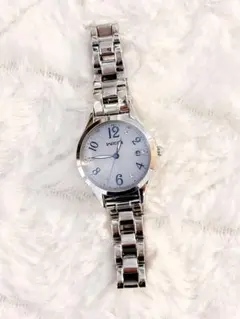 シチズン ウィッカ CITIZEN wicca ソーラーテック 電波時計【稼働