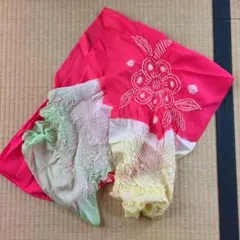 刺繍入り花柄帯