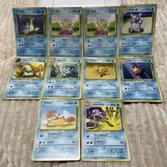 マ*ツ様 ポケモンカード　旧裏　水タイプまとめ売り　ラプラス　ゼニガメ他