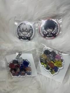 ヒプマイ　アクキー　缶バッチ　4点セット