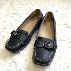 フラットシューズ 革靴