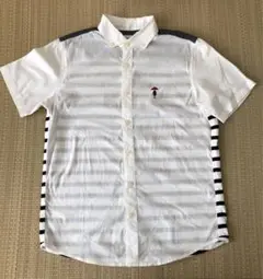 ビューティフルシャドー グラニフ graniph ボタンダウン半袖シャツ