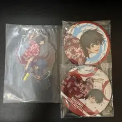 ま*と様 セガラッキーくじ サカモトデイズ 南雲 F賞 缶バッジ D賞 アクリル