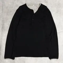 00s archive henley layered tee ロンT swag