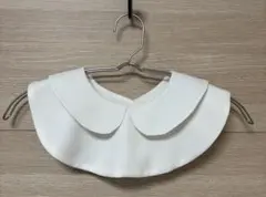 つけ襟　丸襟　ホワイト