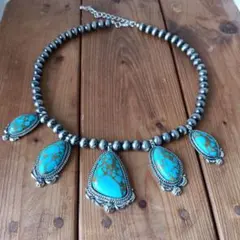 タ*ス様 インディアンジュエリー　ネックレス　ナバホ　ターコイズ　ヴィンテージ