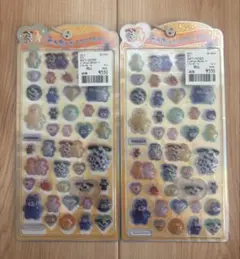 【正規品】 mojojojo モジョジョジョ うるちゅるポップシール　2枚セット