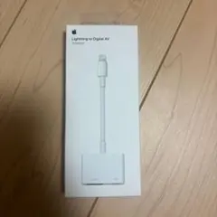 Lightning to Digital AV Adapter【美品】