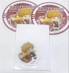 ハイキュー‼︎ 宮侑 アニカフェ アクリルスタンド 特典 コースター