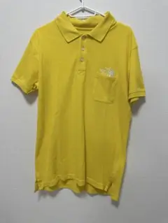 THE NORTH FACE　ポロシャツ　茶タグ　ハーフボタン