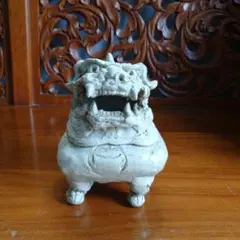 1496 古志野 龍山窯 前川電光 唐獅子香炉 古美術品 時代物 - メルカリ