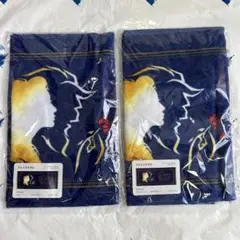 フェイスタオル2枚　新品　美女と野獣　劇団四季