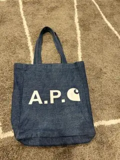 A.P.C. Carhartt WIP デニム トートバッグのサムネイル
