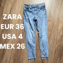 ZARA ライトブルー スキニーデニム EUR36