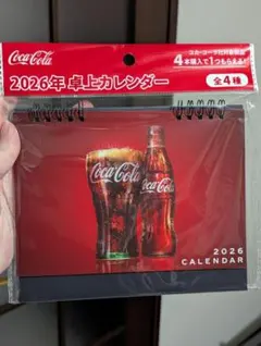 Coca-Cola 2026年 卓上カレンダーのサムネイル