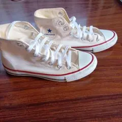 CONVERSE ハイカットスニーカー 24,5 ホワイト