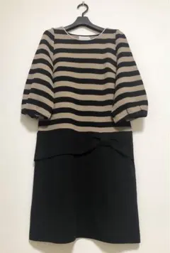（美品）アナトリエ　異素材ワンピース