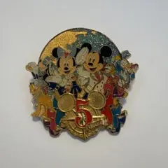 東京ディズニーシー 5周年 ピンバッジ