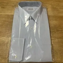 WINGSUN ボタンダウン長袖シャツ ライトブルー