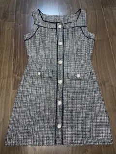 ノースリーブミニワンピース M