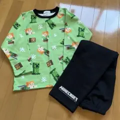minecraft マインクラフト マイクラ 裏起毛 パジャマ 長袖 長ズボン