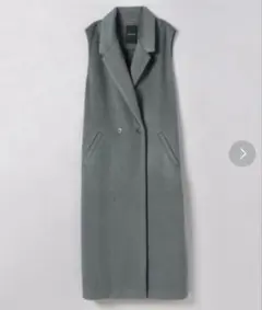 JEANASIS ダブルシャギーロングベスト
