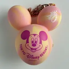 ディズニー バッグチャーム ケース付き バルーン ポーチ 40周年