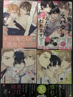 商業BL漫画 まとめ売り 4冊セット