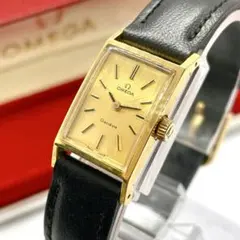 オメガ【稼働/極美品】ジュネーブ レクタンギュラー タンク 箱付き レディースのサムネイル