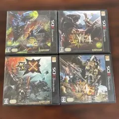 3DS モンハン 3G/4/4G/X ソフト まとめ売り