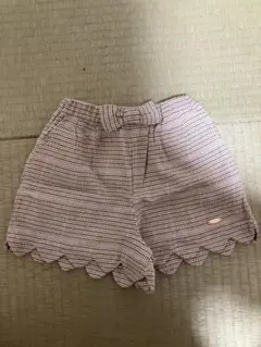 petit main チェック柄ショートパンツ 100cm 新品未使用タグ付き