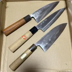 出刃包丁 3本セット 日本製 堺菊守 堺神徳 2025年最新】堺神徳の人気アイテム - メルカリ