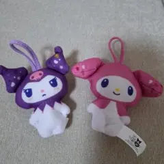 ハッピーセット　マイメロ　クロミ　マスコット　ぬいぐるみ　マック