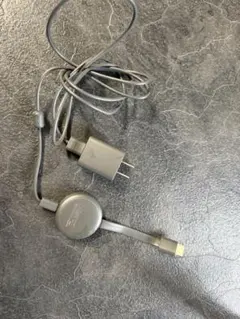 Chromecast HDMI接続　黒　ACアダプター付き　箱無しのサムネイル