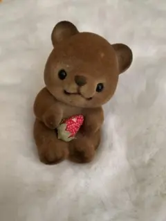 くま テディベア いちご フィギュア フロッキー centex センテックス