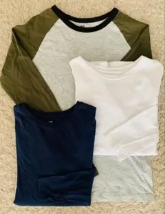 H&M ロンT オーガニックコットン 3枚セット