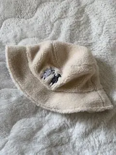 graniph グラニフ 刺繍 CHOP ボア バケットハット ラムチョップ