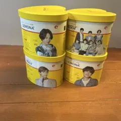 LEMONA BTS コラボ ハート缶 4個セット