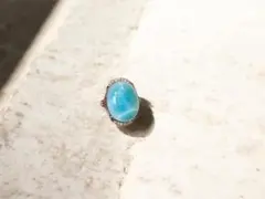 ★天然石ラリマーリング　　07