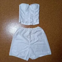 ブライダルインナー　ビスチェ(B70)ペチパンツ(Mサイズ)