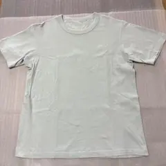 GU 淡い水色Tシャツ Ｌコットン100%