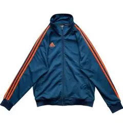 アディダス トラックジャケット マーシャルアーツ M ブルー オレンジ ジャージ