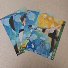LOTTE XYLITOL 20th 羽生結弦クリアファイル 4枚セットのサムネイル