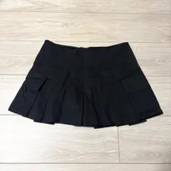 ZARA プリーツスカート　ブラック