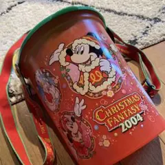【公式】ディズニーリゾート　ミッキーマウス クリスマスバケツ 2004