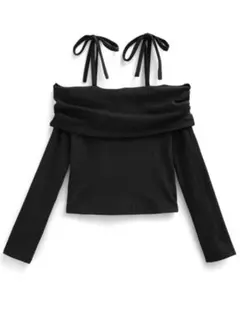 grl オフショル ニット