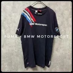 PUMA　BMW　モータースポーツ　ロゴTシャツ　ネイビー　Sのサムネイル