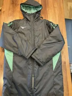 Mizuno ベンチコート ブラック/グリーン サイズFのサムネイル
