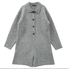 ClaSTEllaR / ニットロンパース(gray)クラステラー セール】ニット ロンパース（つなぎ/オールインワン）｜Cla STEllaR