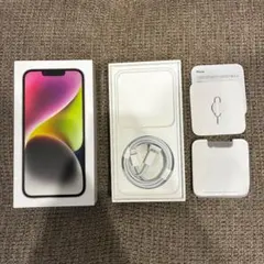 Apple iPhone 14 128GB Midnight 箱・付属品